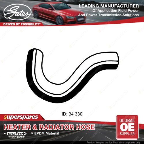 Gates Upper Radiator Hose for Ford Ranger PJ PK R11 R45 2.5L 3.0L 05-11