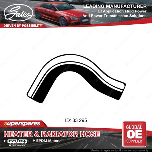 Gates Upper Radiator Curved Hose for Kia K2700 SD J2 2.7L 2002-2004