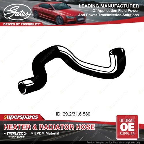 Gates Upper Radiator Hose for Ford Transit VM JXFA H9FB FXFA PHFC 2.4L