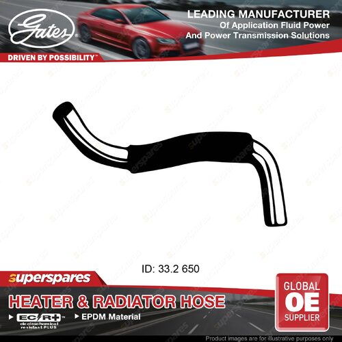 Gates Lower Radiator Hose for Mitsubishi Triton ML MN 3.2L 07/06-08/09