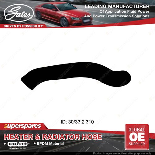 Gates Upper Radiator Curved Hose for Holden Astra AH Z22YH 2.2L 06-10
