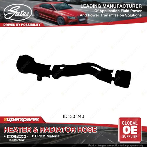 Gates Upper Radiator Hose for BMW 3 Series E46 323i 1998-2006 240mm