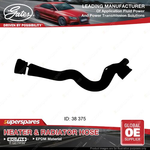 Gates Lower Radiator Hose for BMW 1 Series E88 3 Series E90 E91 318i X1 E84