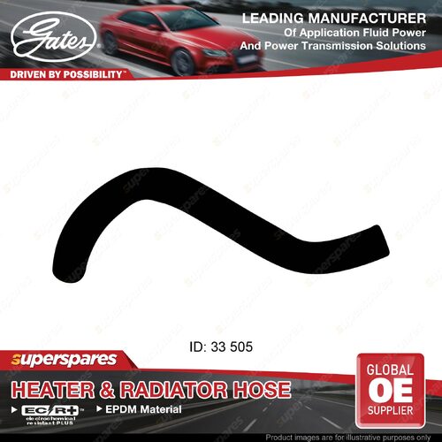 Gates Upper Radiator Hose for Nissan Patrol VK56VD Y62 5.6L Length 505mm