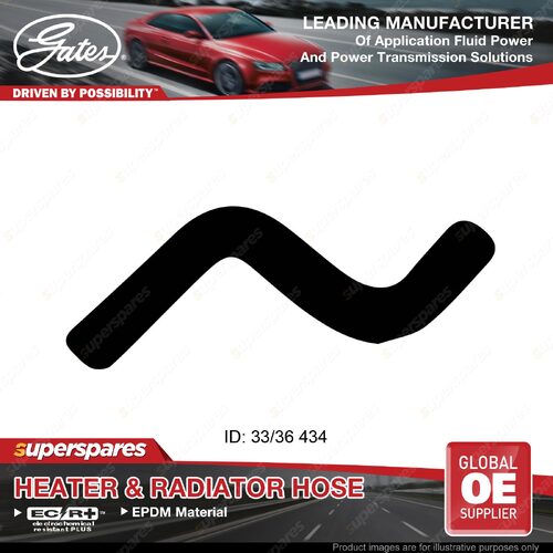 Gates Upper Radiator Hose for Kia Mentor Shuma FB FX Spectra FB T8 TE 97-05