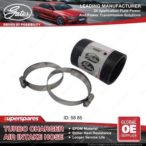 Gates Turbo Charger Air Intake Hose Hot side for Nissan Patrol Y61 GR GU 3.0L
