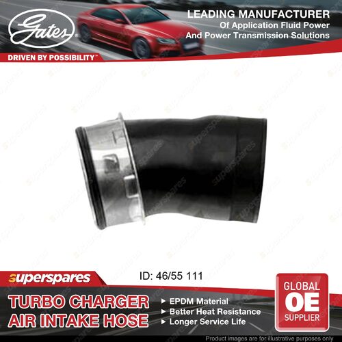 Gates Turbo Air Intake Hose Hot side for Audi A3 8PA 8P7 Q3 8UB 8UG TT 8J3 8J9