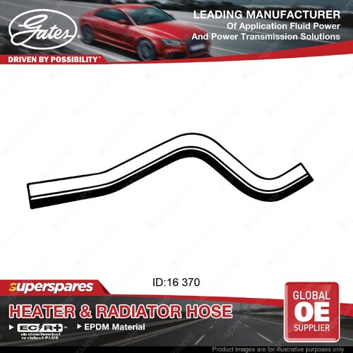 Gates Outlet Heater Hose for Toyota Camry SV20 SV20R 1.8L 1S 1987-1989