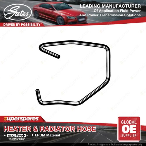 Gates Heater Hose for Holden Barina SB 1.6L C16XE Reservoir to Throttle Body