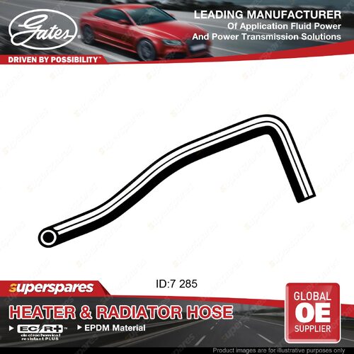 Gates Heater Hose for Ford Laser KF KH 1.6L 1.8L BPD BP 1990-1994