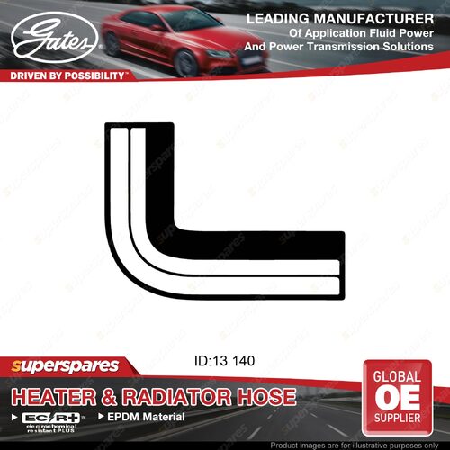 Gates Heater Hose for Toyota Rav4 SXA10 SXA11 2.0L 3SFE Pipe 1 to Eng