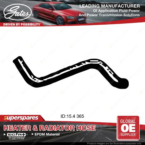 Gates Heater Hose for Nissan Datsun Patrol GQ 2.8L RD28T Heater to Eng