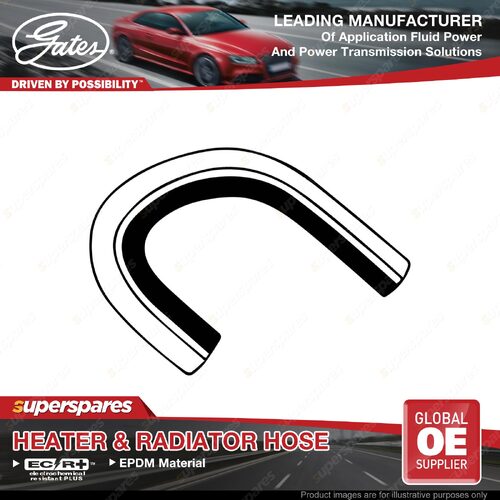 Gates Heater Hose for Mazda Eunos 3 BK SP23 LFDE L3 2.0 2.3L Bypass Hos