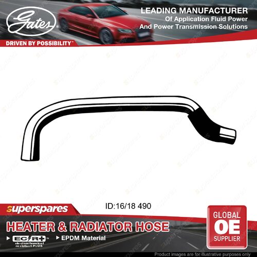 Gates Heater Hose for Toyota Rav 4 SXA10 SXA11 3SFE 2.0L 1994-2000 495mm