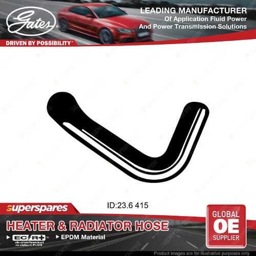 Gates Lower Radiator Hose for Austin 1800 C4 1.8L B SERIES W/O Heater