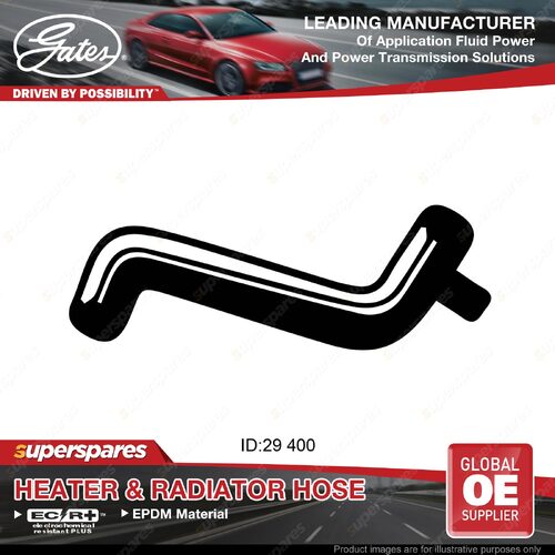 Gates Lower Radiator Hose for Austin 1800 C4 1.8L B SERIES With Heater