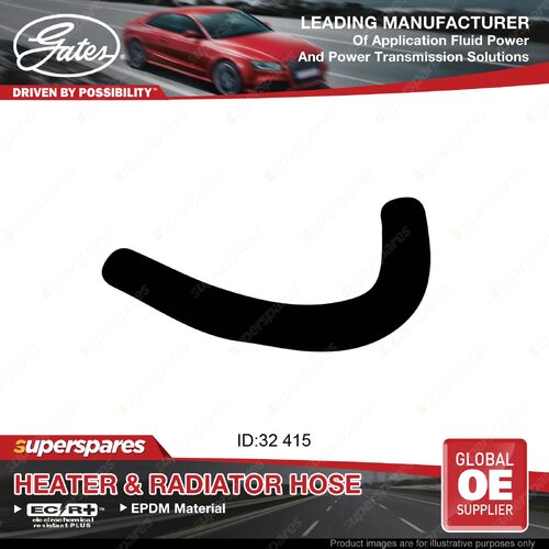 Gates Lower Radiator Hose for Toyota Crown MS41 2.0L 6 Cyl M 1966-1969