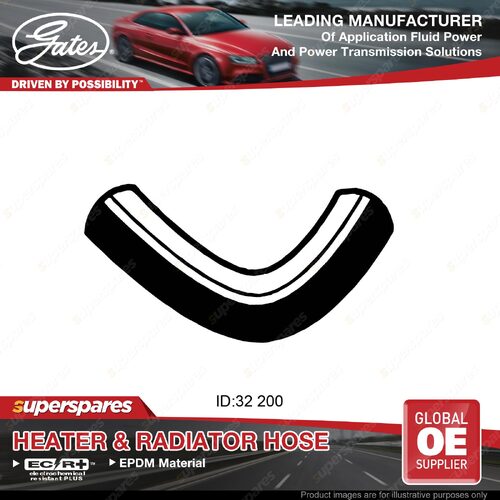 Gates Upper Radiator Hose for Toyota Corolla KE10 KE15 KE16 1.1L 1968-69