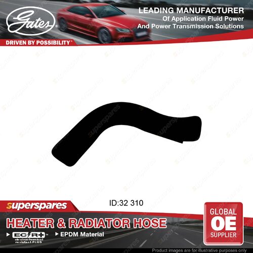 Gates Lower Radiator Hose for Mazda Eunos 1200 LA 1.2L 4 Cyl 1969-1971