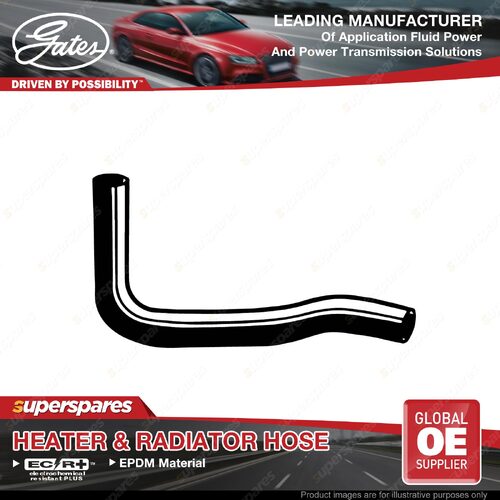 Gates Lower Radiator Hose for Toyota Crown MS65 2.6L 4M 1971-1974