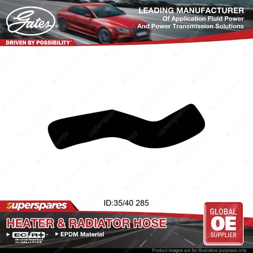 Gates Lower Radiator Hose for Mazda Eunos RX4 GE 1.1L 12A 1974-75