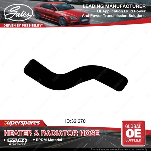 Gates Upper Radiator Hose for Nissan Datsun 200B 810 2.0L L20B 1977-82