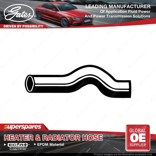 Gates Upper Radiator Hose for Mazda Eunos 626 GW 2.0L MA 1978-1983