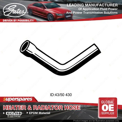 Gates Lower Radiator Hose for Ford F100 MK II F250 RM F350 4.9L 74-ON