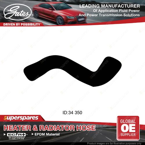 Gates Lower Radiator Hose for Nissan Datsun 620 Bluebird 411 J15 J13 1.3L 1.5L