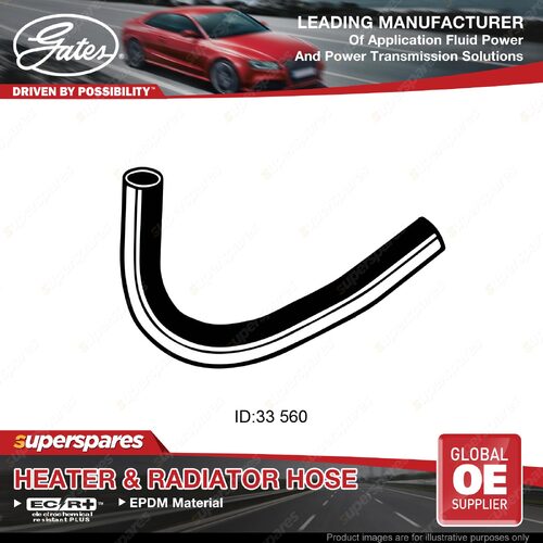 Gates Lower Radiator Hose for Mitsubishi L300 Express SA SD SE 1.6L 1980-1986
