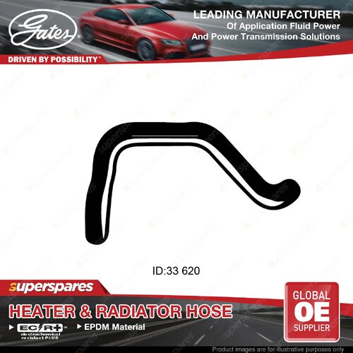 Gates Lower Radiator Hose for Nissan Datsun Urvan E20 2.0L H20 1976-80