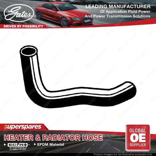 Gates Lower Radiator Hose for Isuzu Sbr422 JN 5.4L 6 Cyl 6BB1 1979-1980