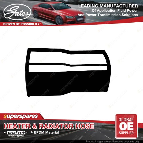 Gates Radiator Hose for Mitsubishi Fuso Fighter FK102 5.4L 6DS7 1981-91