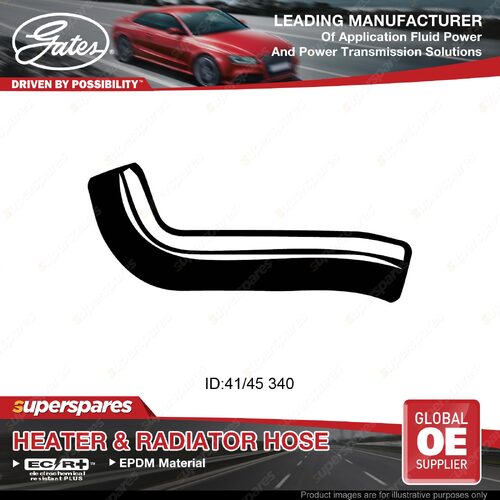 Gates Lower Radiator Hose for Mitsubishi Fuso Fighter FM215 6.6L 6D14 1980-88