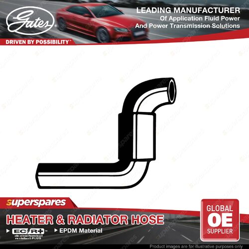 Gates Lower Radiator Hose for Ford Capri SA 1.6L B6 4 Cyl 16v 8v 1989-1991