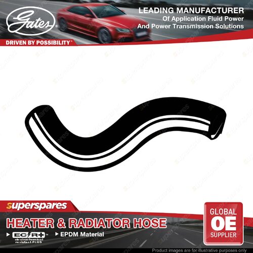 Gates Lower Radiator Hose for Hyundai Lantra J1 1.6L G4CR 1991-1992