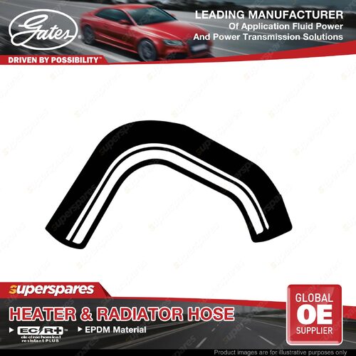 Gates Lower Radiator Hose for Mitsubishi Pajero NH 2.6L 4G54 1991-93