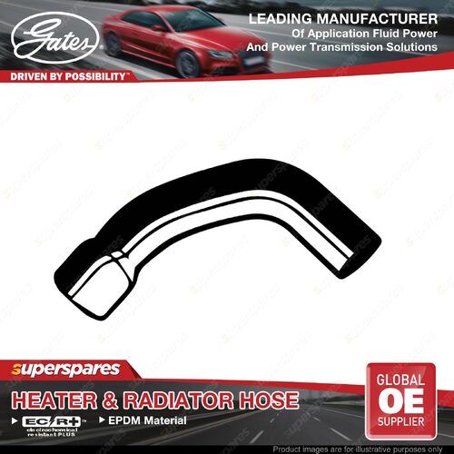 Gates Lower Radiator Hose for Peugeot 505 T30 2.0L 4 Cyl XN2 1980-1993