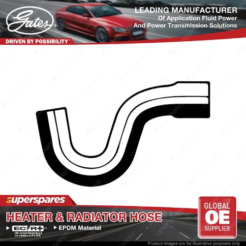 Gates Upper Radiator Hose for Nissan Datsun Pulsar N15 1.6L GA16DE 1999-02