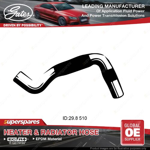 Gates Lower Radiator Hose for Toyota Corona ST163 1.8L 4SFI 01/89-On