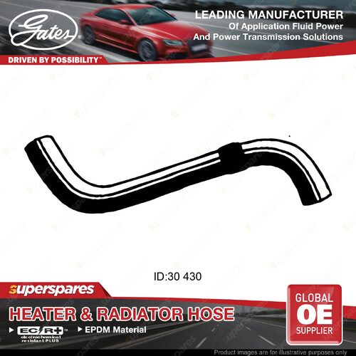 Gates Lower Radiator Hose for Toyota Camry SV30 1.8L 4S-FE 06/92-On
