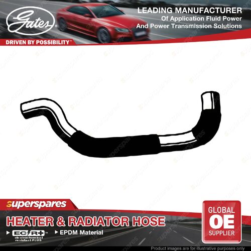 Gates Upper Radiator Hose for Nissan Datsun Avenir W10 2.0L CD20 1990-99