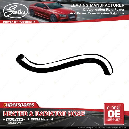 Gates Lower Radiator Hose for Nissan Datsun Pulsar N14 1.5L GA15DE 1990-94