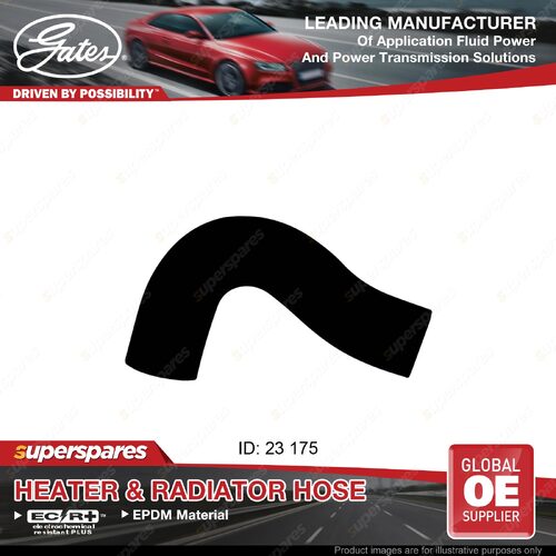 Gates Radiator Hose for Austin 1300 A16S Mini XE 12H 1.3L 175mm 1967-1980