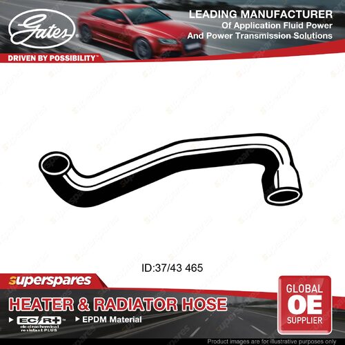 Gates Radiator Hose for Toyota Landcruiser HJ45 3.6L 460mm 1975-On