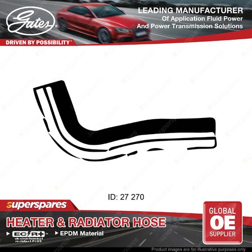 Gates Radiator Hose for Honda Civic EC ED EE EG EH CRX Shuttle EE1 EE2