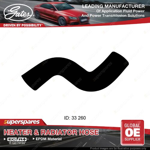 Gates Radiator Hose for Nissan Primera P10E Sentra B13 1.8L 2.0L 260mm