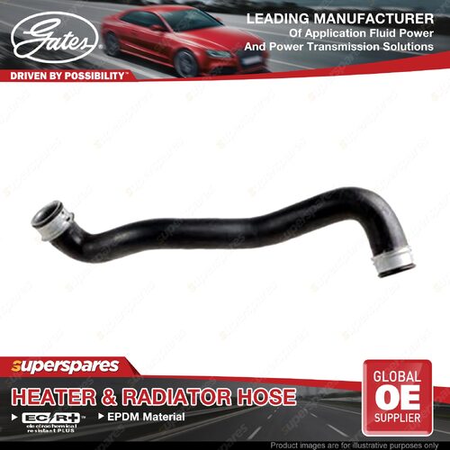 Gates Radiator Hose for Abarth 124 Spider 348 1.4L 125KW 2016-On Length 572mm