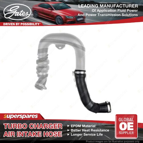 Gates Turbo Charger Air Intake Hose for Ford Ranger PX 3.2L to charge air cooler