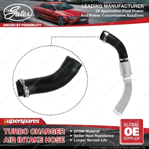 Gates Turbo Charger Air Intake Hose Hot for Ford Transit VM RWD 2.4L TDCi 06-14